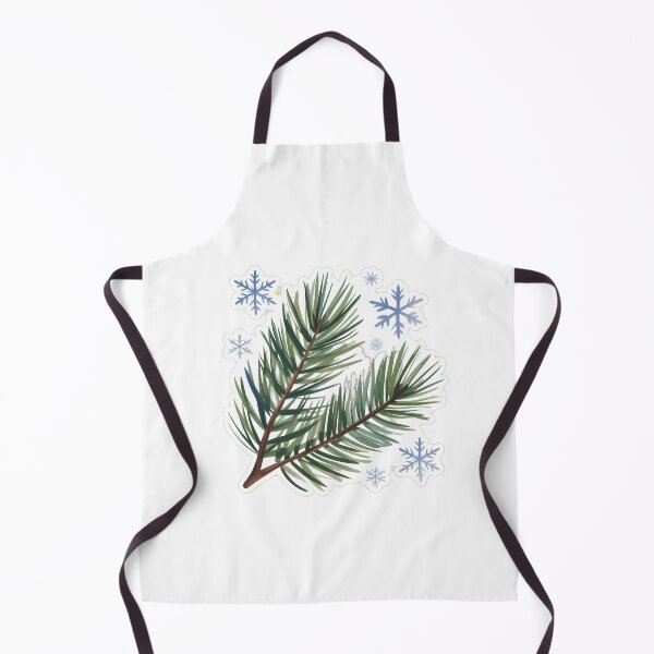 Item preview, Snowflakes and Pine Branches designed and sold by NiftyWrx.