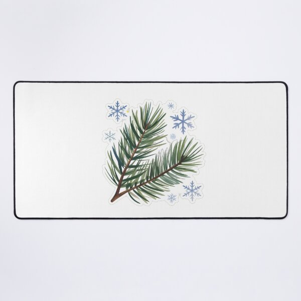 Item preview, Snowflakes and Pine Branches designed and sold by NiftyWrx.