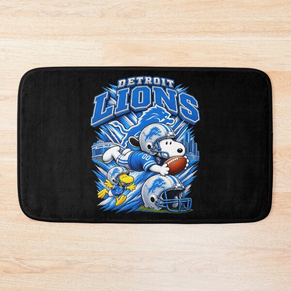 Item preview, Snoopy Detroit Lions Dynamic Diving Catch Football Fan designed and sold by CaneufeyCip.