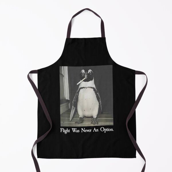 Item preview, Flight was Never an Option Penguin Smoking Funny Bird Meme designed and sold by HuserPiri.