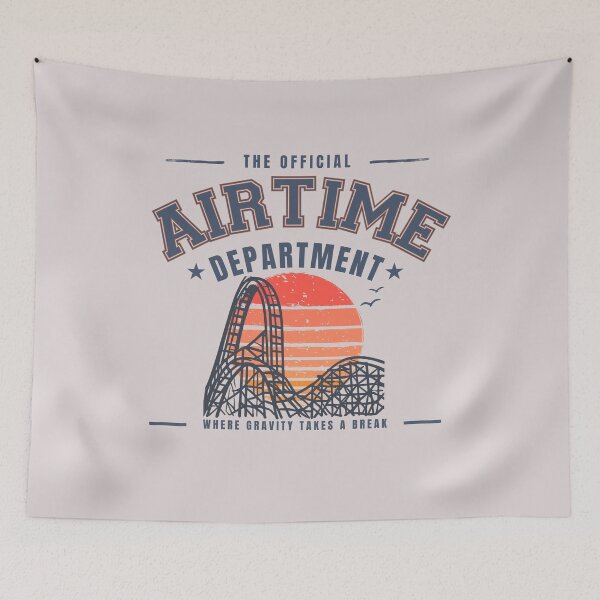 Item preview, The Official Airtime Department – Retro Sunset Roller Coaster designed and sold by Coaster Culture Industries.