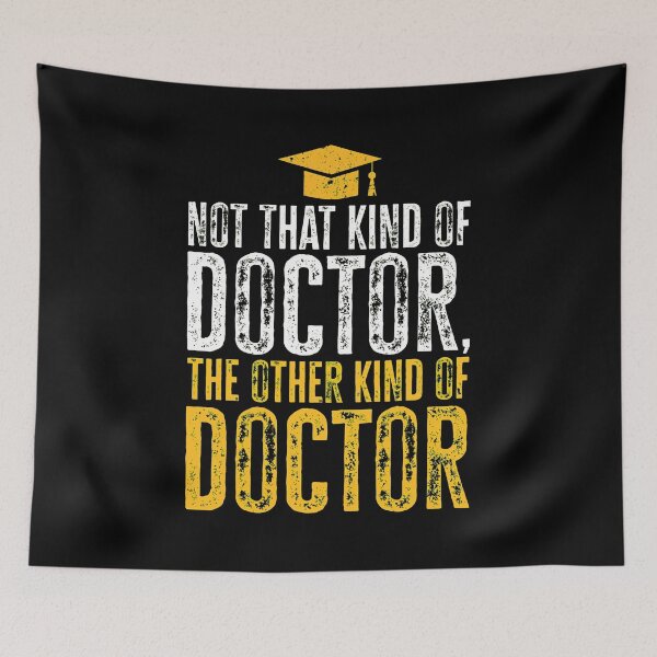 Item preview, Doctor Vs Doctor Graduation Degree Humor designed and sold by Tawnat-Zl9at.