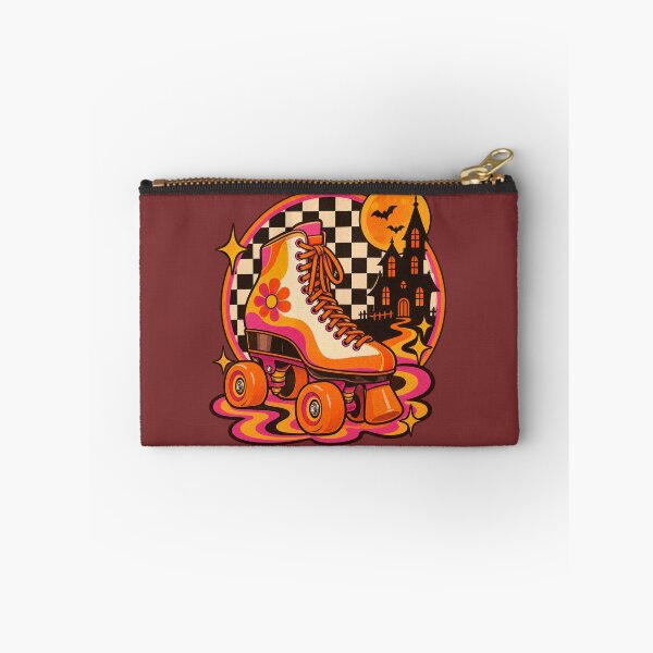 Item preview, Retro 1970s Roller Skate Haunted House Art – Groovy Halloween Print designed and sold by MagicMakerPh.