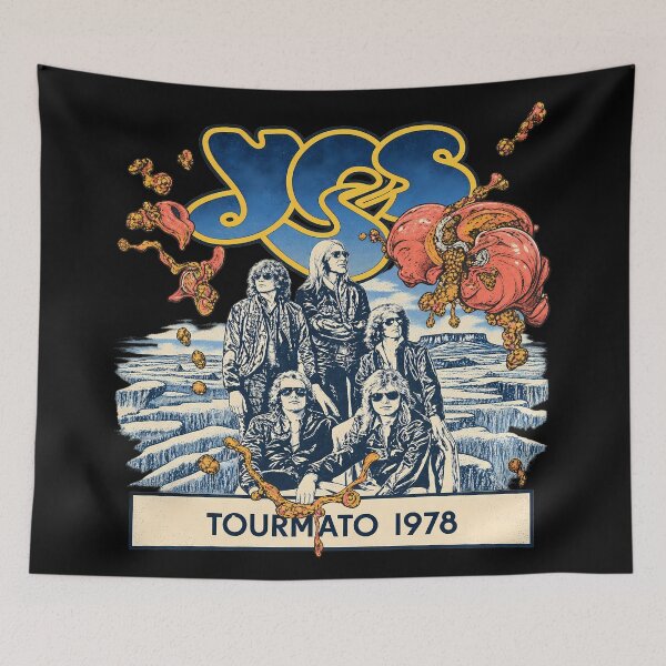 Item preview, New 1978 YES Vintage Rock Band Concert Tour designed and sold by nasr-say.