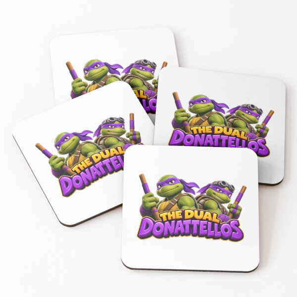 Item preview, The Dual Donatellos Purple Mask Ninja Turtle Duo 3D designed and sold by MR4me.