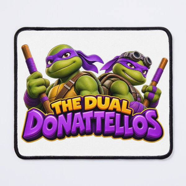 Item preview, The Dual Donatellos Purple Mask Ninja Turtle Duo 3D designed and sold by MR4me.
