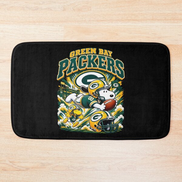 Item preview,  Snoopy Green Bay Packers Dynamic Diving Catch Football Fan designed and sold by CaneufeyCip.