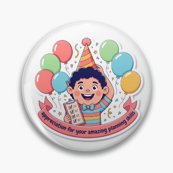 Item preview, Celebrate Planning Skills with Party Joy designed and sold by NiftyWrx.