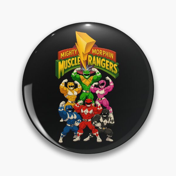 Artikelvorschau, Mighty Morphin Muscle Rangers entworfen und verkauft von Newtonshop.