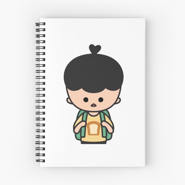 Item preview, Cute Little Boy with a Backpack - KURA designed and sold by KURA - Cozy inside.