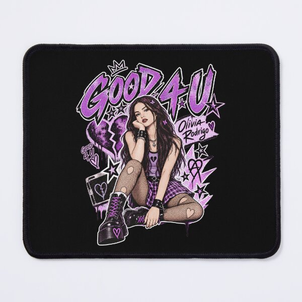 Item preview, Olivia Rodrigo, Olivia Rodrigo Good 4U Purple Pop Punk Emo Aesthetic designed and sold by graphic-genie.