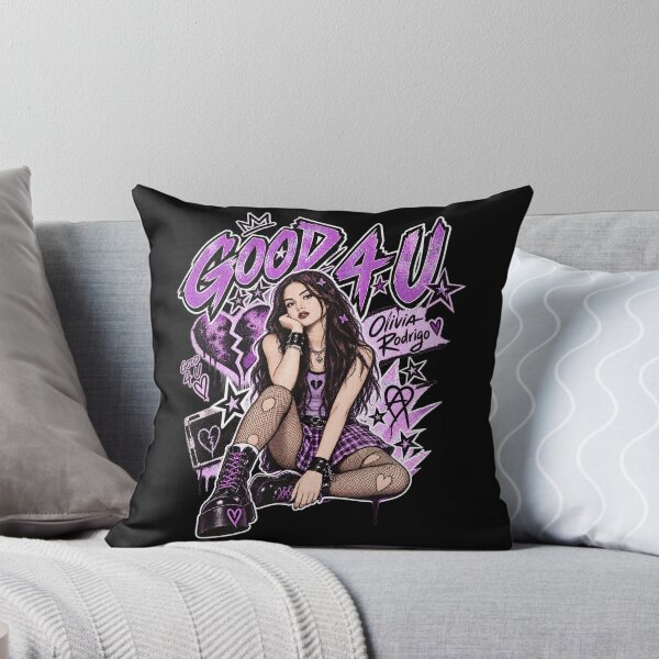 Item preview, Olivia Rodrigo, Olivia Rodrigo Good 4U Purple Pop Punk Emo Aesthetic designed and sold by graphic-genie.