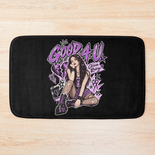 Item preview, Olivia Rodrigo, Olivia Rodrigo Good 4U Purple Pop Punk Emo Aesthetic designed and sold by graphic-genie.