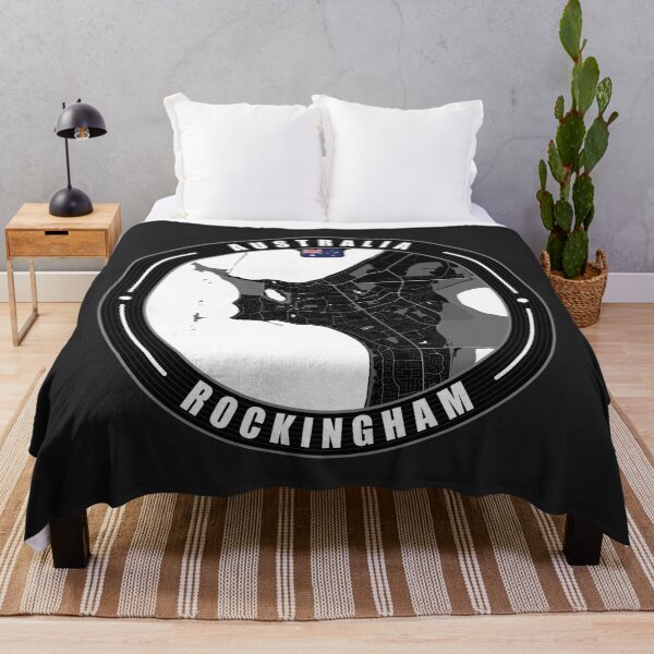 Item preview, Rockingham Australia City Map designed and sold by Thistle-TShop.