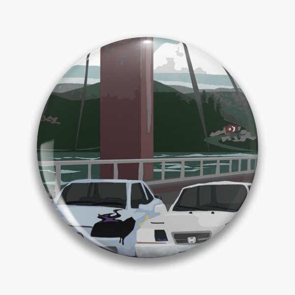 Item preview, Four Cars Crossing Scenic Bridge designed and sold by ThayerWhitcbe.