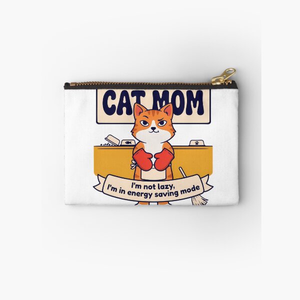 Item preview, Cat Mom Energy Saving Mode designed and sold by NiftyWrx.