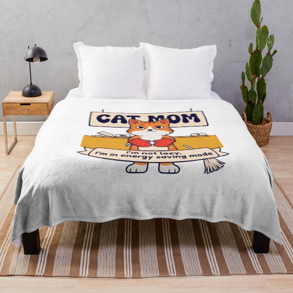 Item preview, Cat Mom Energy Saving Mode designed and sold by NiftyWrx.