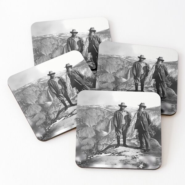 Item preview,  Teddy Roosevelt And John Muir - Glacier Point Yosemite Valley - 1903 designed and sold by MauriliaHernand.