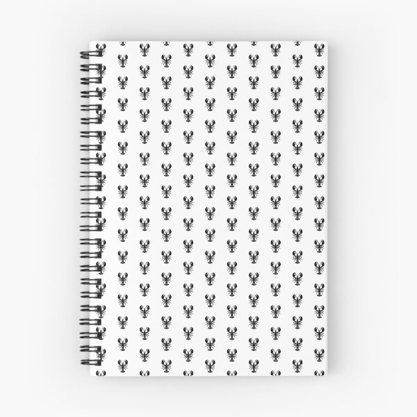 Item preview, Black Nautical Lobster Silhouette Design designed and sold by pattern-archive.