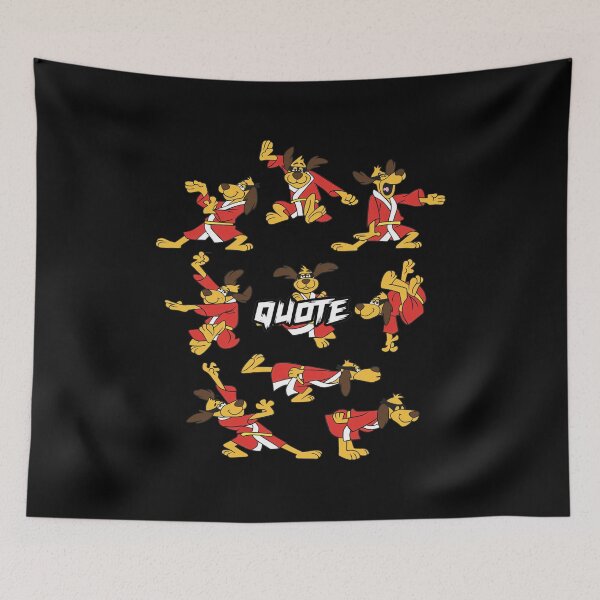 Item preview, Retro Karate Dog Martial Arts Poses designed and sold by Arelyurray.