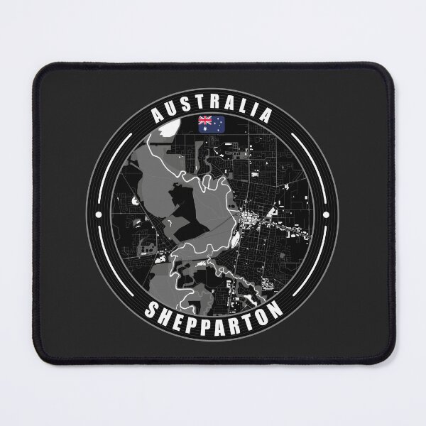 Item preview, Shepparton Australia City Map  designed and sold by Thistle-TShop.