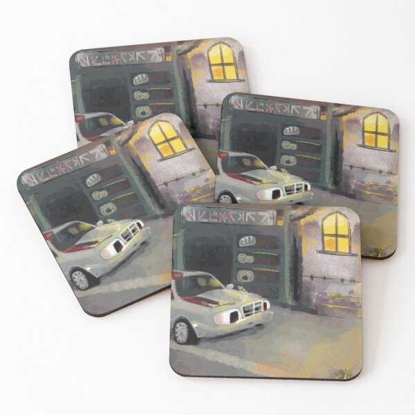 Item preview, Old Sedan Outside Evening Workshop designed and sold by ThayerWhitcbe.