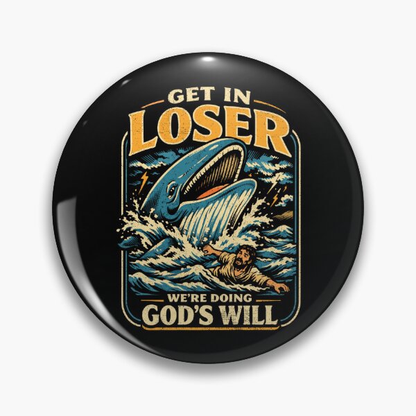 Item preview, Jonah & Whale Bible, Get in Loser We're Doing God's Will designed and sold by PeggyGilligan.