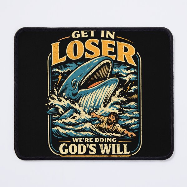 Item preview, Jonah & Whale Bible, Get in Loser We're Doing God's Will designed and sold by PeggyGilligan.