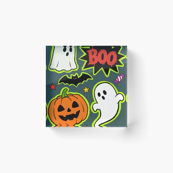 Item preview, Neon Halloween Party: BOO! designed and sold by SugarCore.