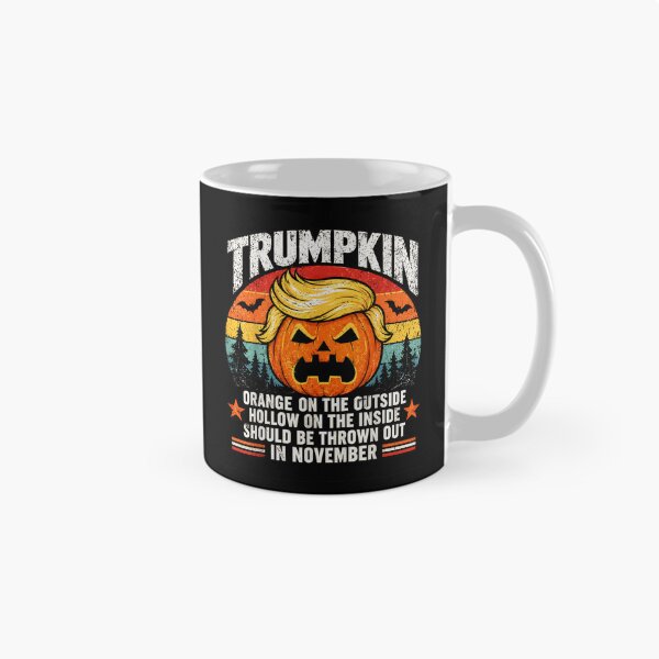Item preview, Halloween Anti Trumpkin Orange On The Outside Hollow Inside designed and sold by HuserPiri.