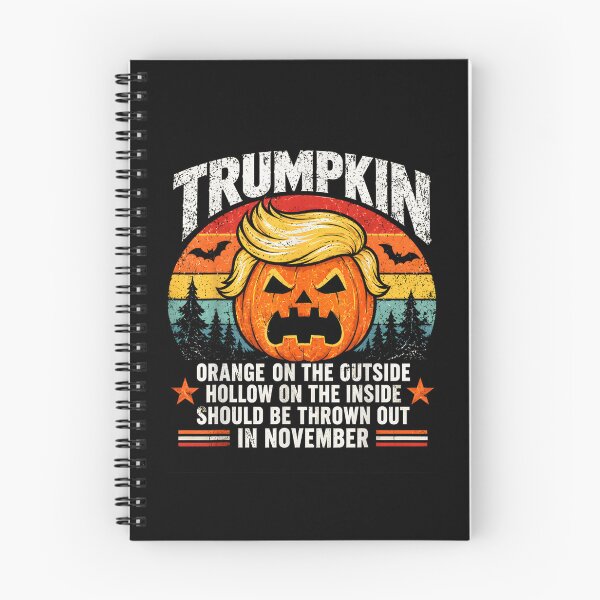 Item preview, Halloween Anti Trumpkin Orange On The Outside Hollow Inside designed and sold by HuserPiri.