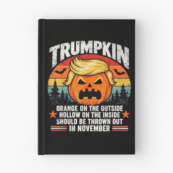 Item preview, Halloween Anti Trumpkin Orange On The Outside Hollow Inside designed and sold by HuserPiri.