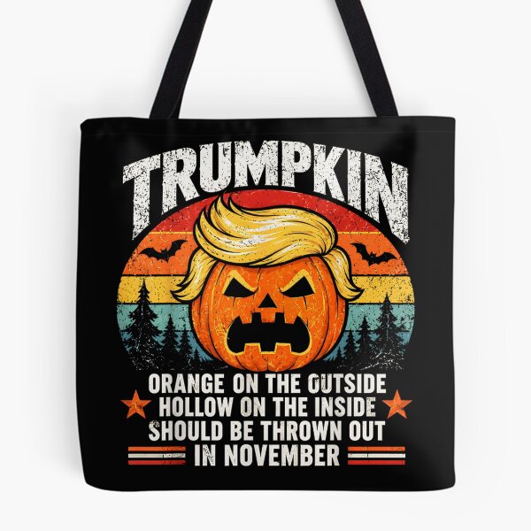 Item preview, Halloween Anti Trumpkin Orange On The Outside Hollow Inside designed and sold by HuserPiri.