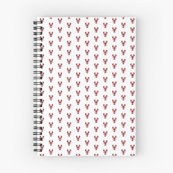 Item preview, Dark Red Nautical Lobster Silhouette Design designed and sold by pattern-archive.
