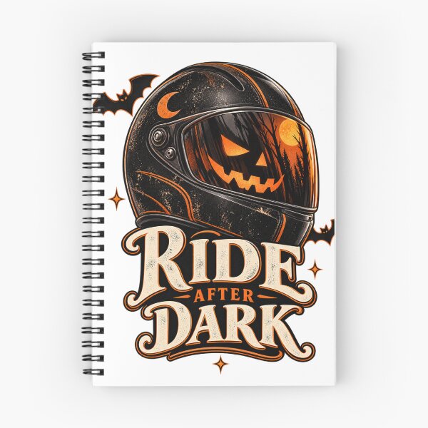 Item preview, Ride After Dark – Halloween Motorcycle Biker Design designed and sold by meme2525.