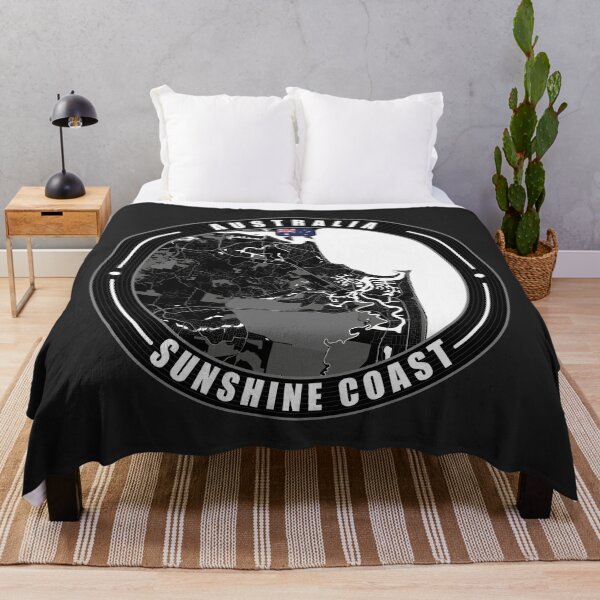 Item preview, Sunshine Coast Australia City Map designed and sold by Thistle-TShop.