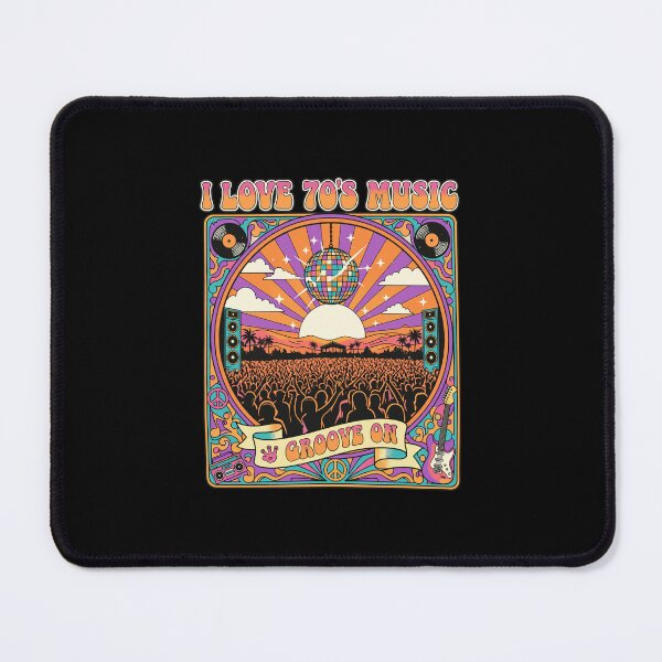 Item preview, I Love 70s Music Groove On Retro Concert designed and sold by Arelyurray.