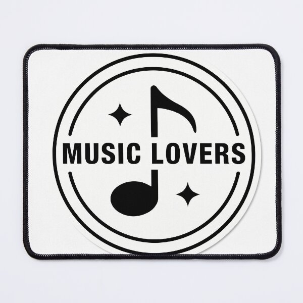 Item preview, Bold Music Note Lovers designed and sold by NiftyWrx.
