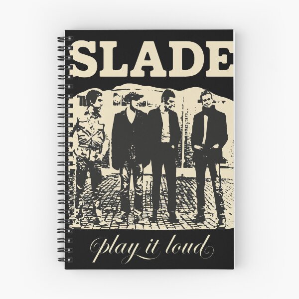 Item preview, Slade Play It Loud Vintage Rock Band Design designed and sold by Arelyurray.