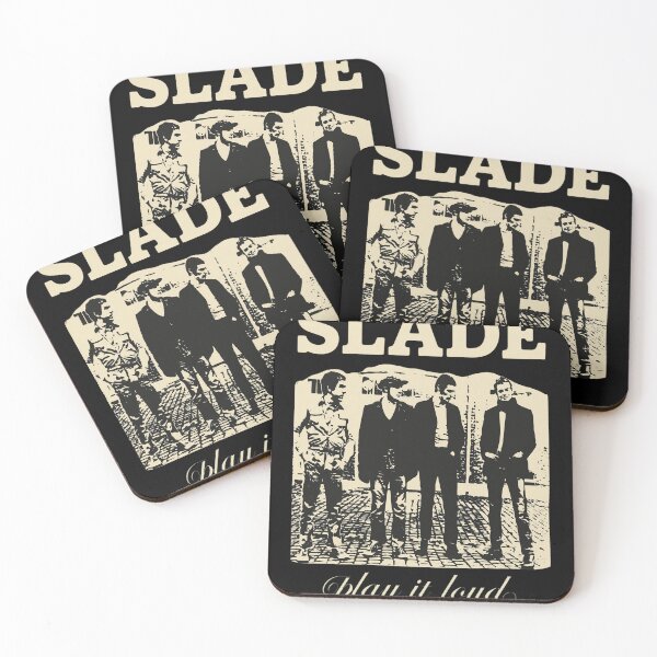 Item preview, Slade Play It Loud Vintage Rock Band Design designed and sold by Arelyurray.