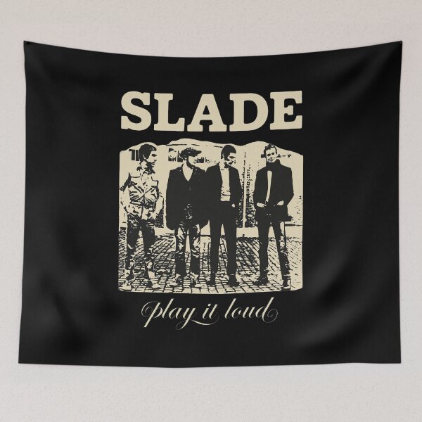 Item preview, Slade Play It Loud Vintage Rock Band Design designed and sold by Arelyurray.
