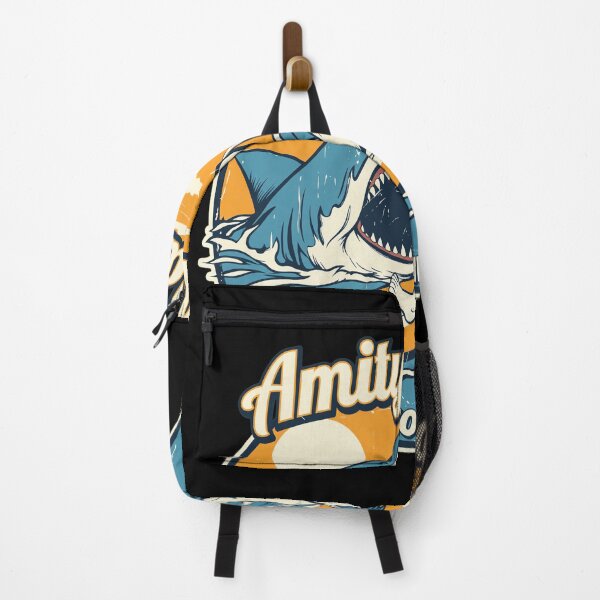 Item preview, Amity Island Welcomes You Retro Shark Design designed and sold by Arelyurray.