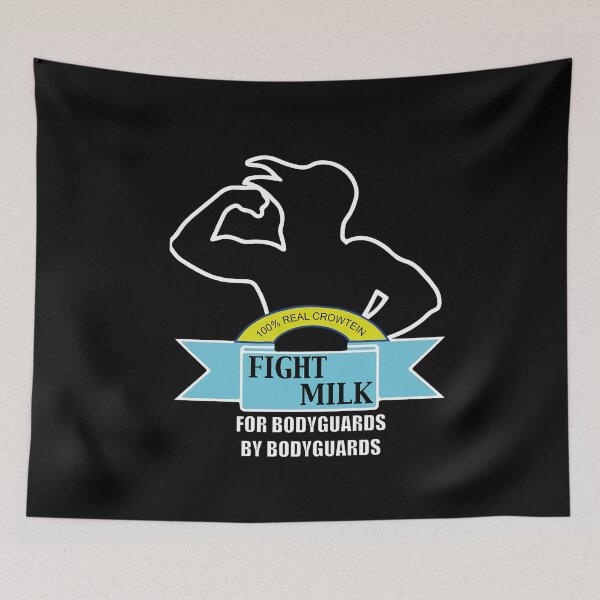 Item preview, Fight Milk Bodyguards Crow Protein designed and sold by Tawnat-Zl9at.