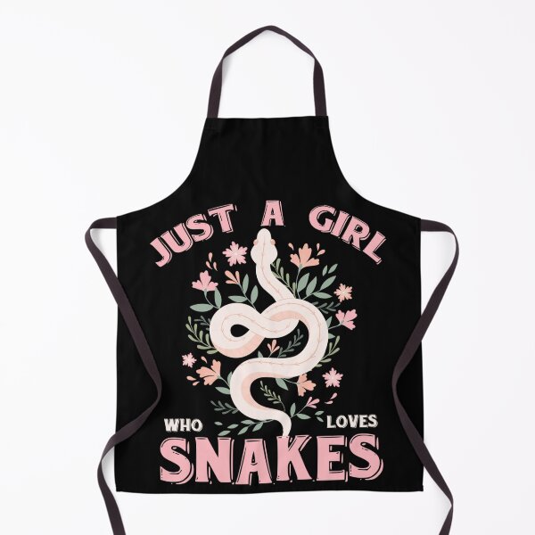 Item preview, Just A Girl Who Loves Snakes designed and sold by PeggyGilligan.