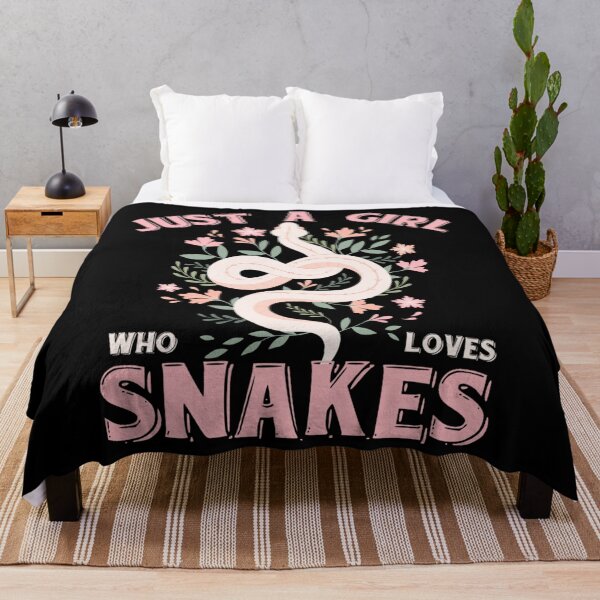 Item preview, Just A Girl Who Loves Snakes designed and sold by PeggyGilligan.