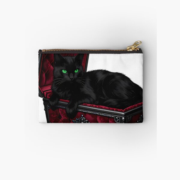 Item preview, Gothic Black Cat Crimson Coffin designed and sold by IllumeInk.