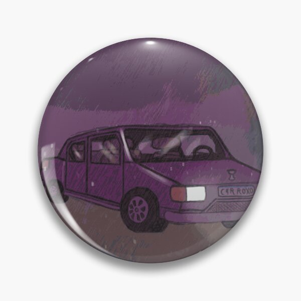 Item preview, Purple Sedan Driving Through Rain designed and sold by ThayerWhitcbe.
