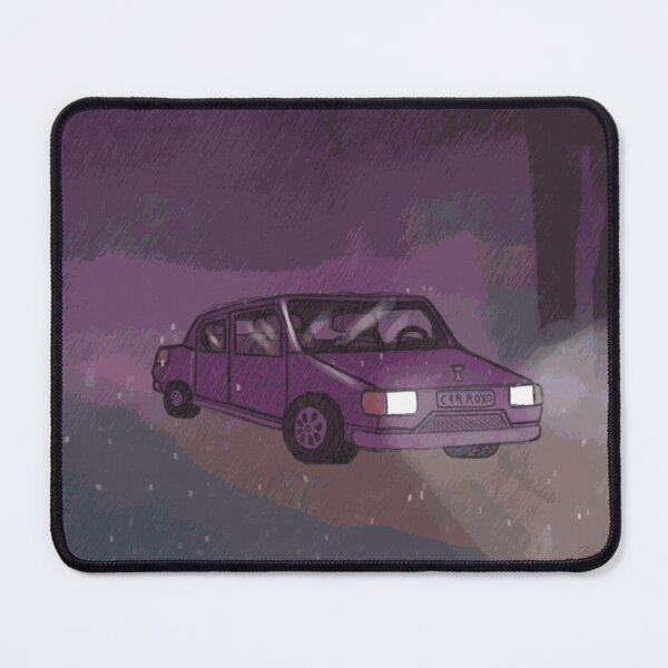 Item preview, Purple Sedan Driving Through Rain designed and sold by ThayerWhitcbe.
