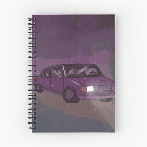 Item preview, Purple Sedan Driving Through Rain designed and sold by ThayerWhitcbe.