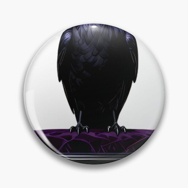 Item preview, Gothic Raven Obsidian Coffin designed and sold by IllumeInk.